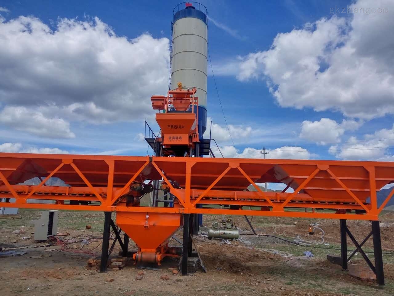 Бетоносмесительная установка HZS25