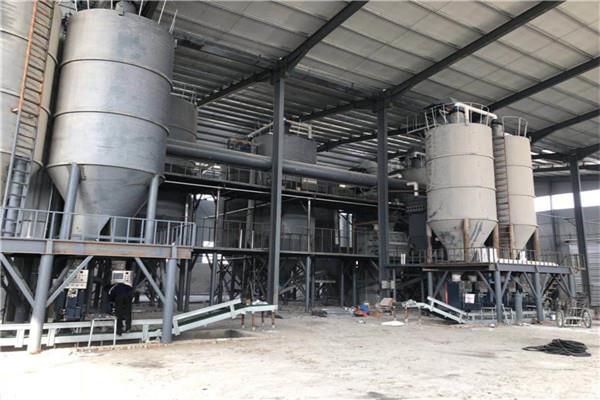 Оборудование для производства сухих строительных смесей производительностью 20 тонн в час