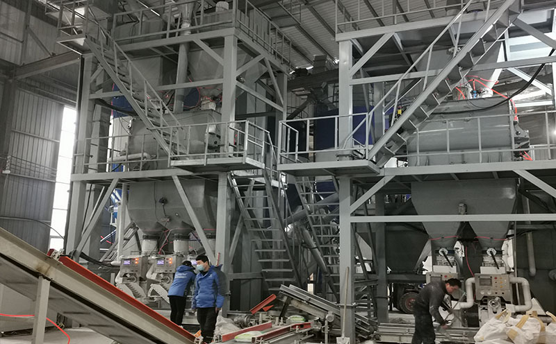 Станция по производству сухих строительных смесей мощностью 200 000 тонн в год