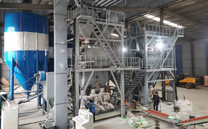 Станция по производству сухих строительных смесей мощностью 200 000 тонн в год